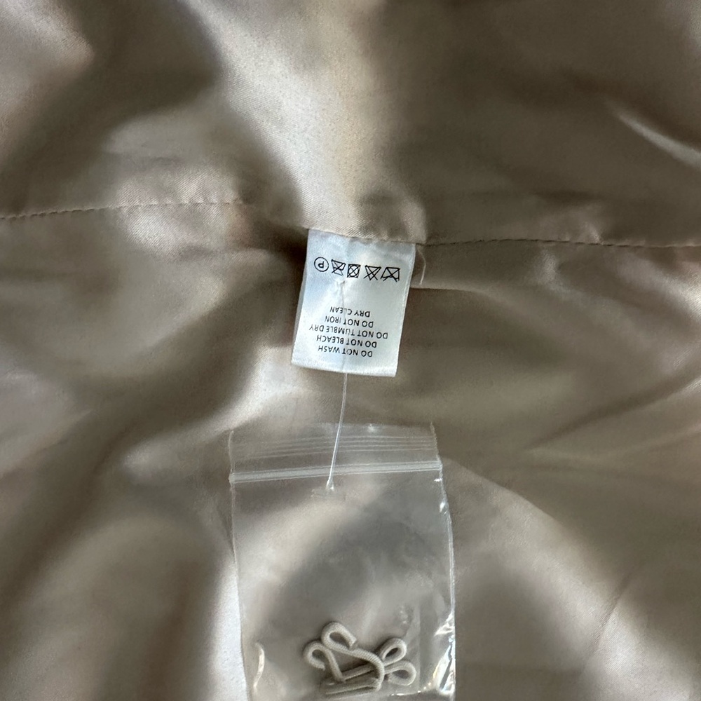 MAJORELLE Soft Beige Teddy Jacket - Picture 7 of 7